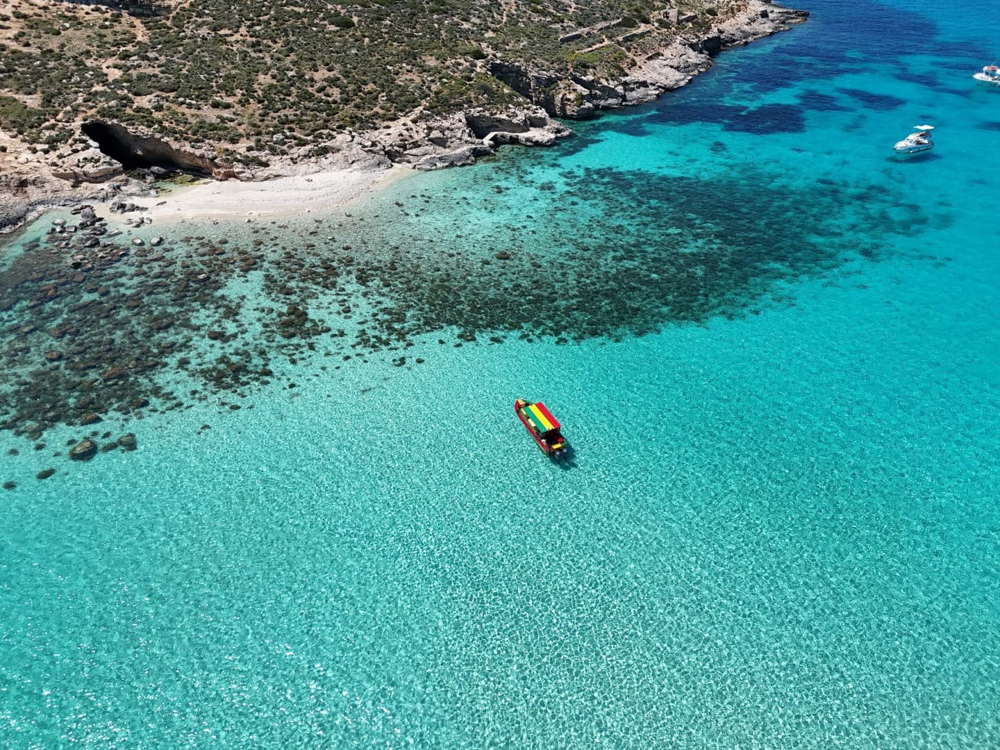 Skip the Crowds! Private Blue Lagoon & Hidden Caves Boat Tour (Up to 8) photo 6