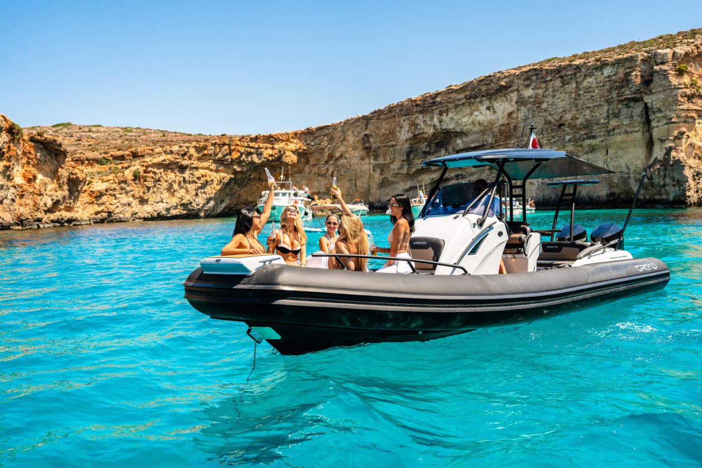 Grand 850 Rhib - Luxury Charter in Kalkara